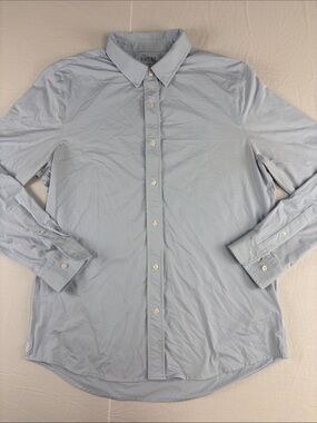 RHONE Commuter Shirt in Blue Stripe